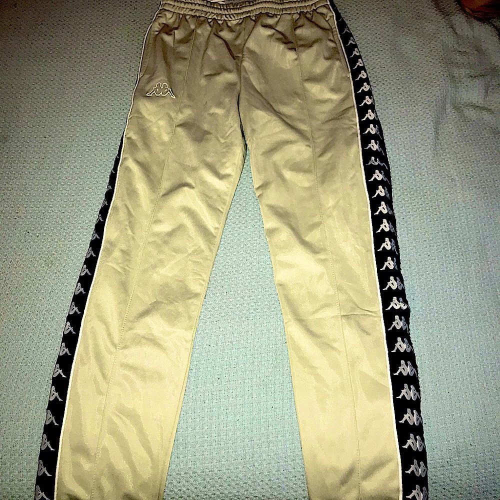GOLD KAPPA SWEATPANTS SIZE SMALL